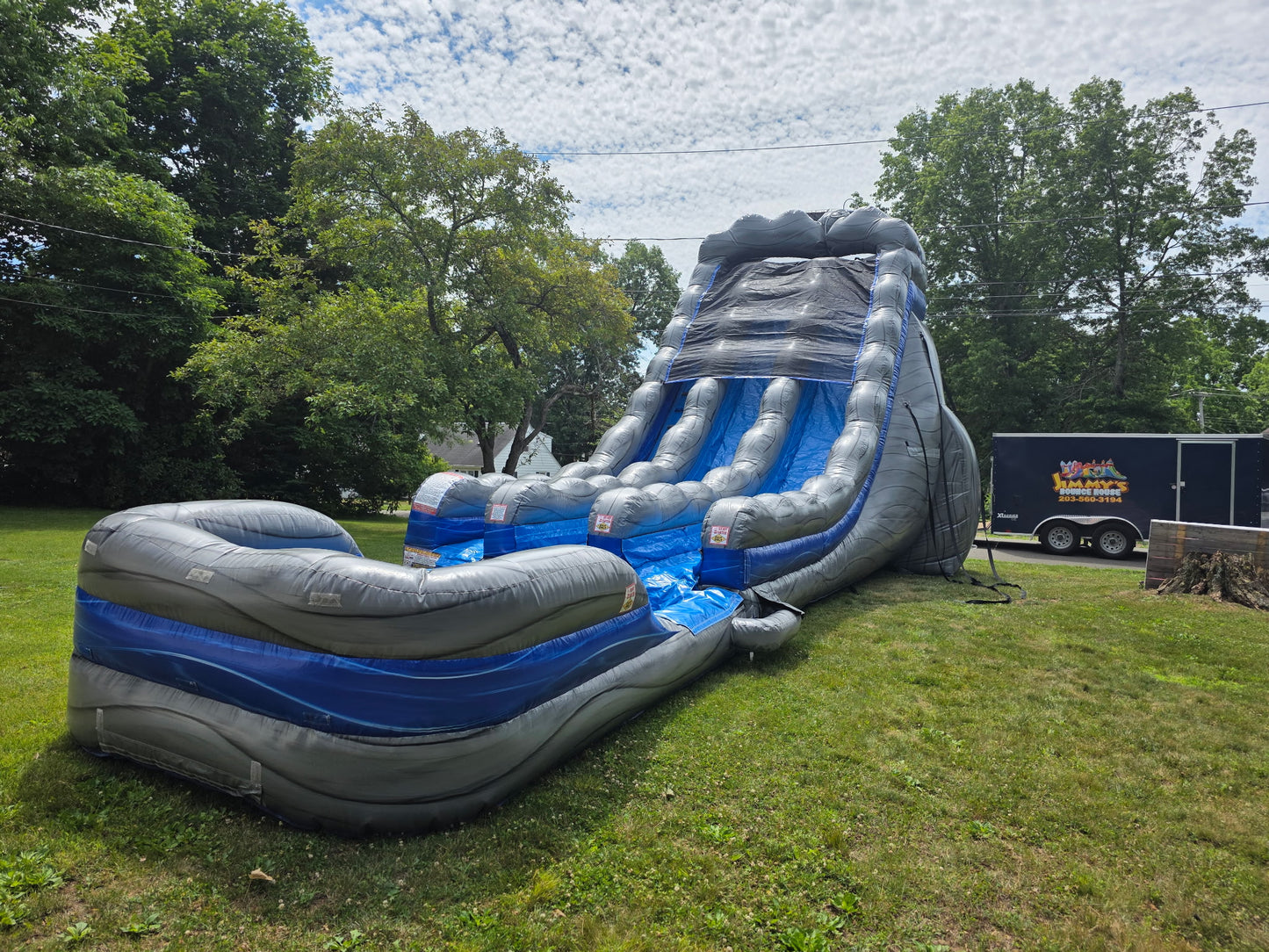 Big Blue Waterslide