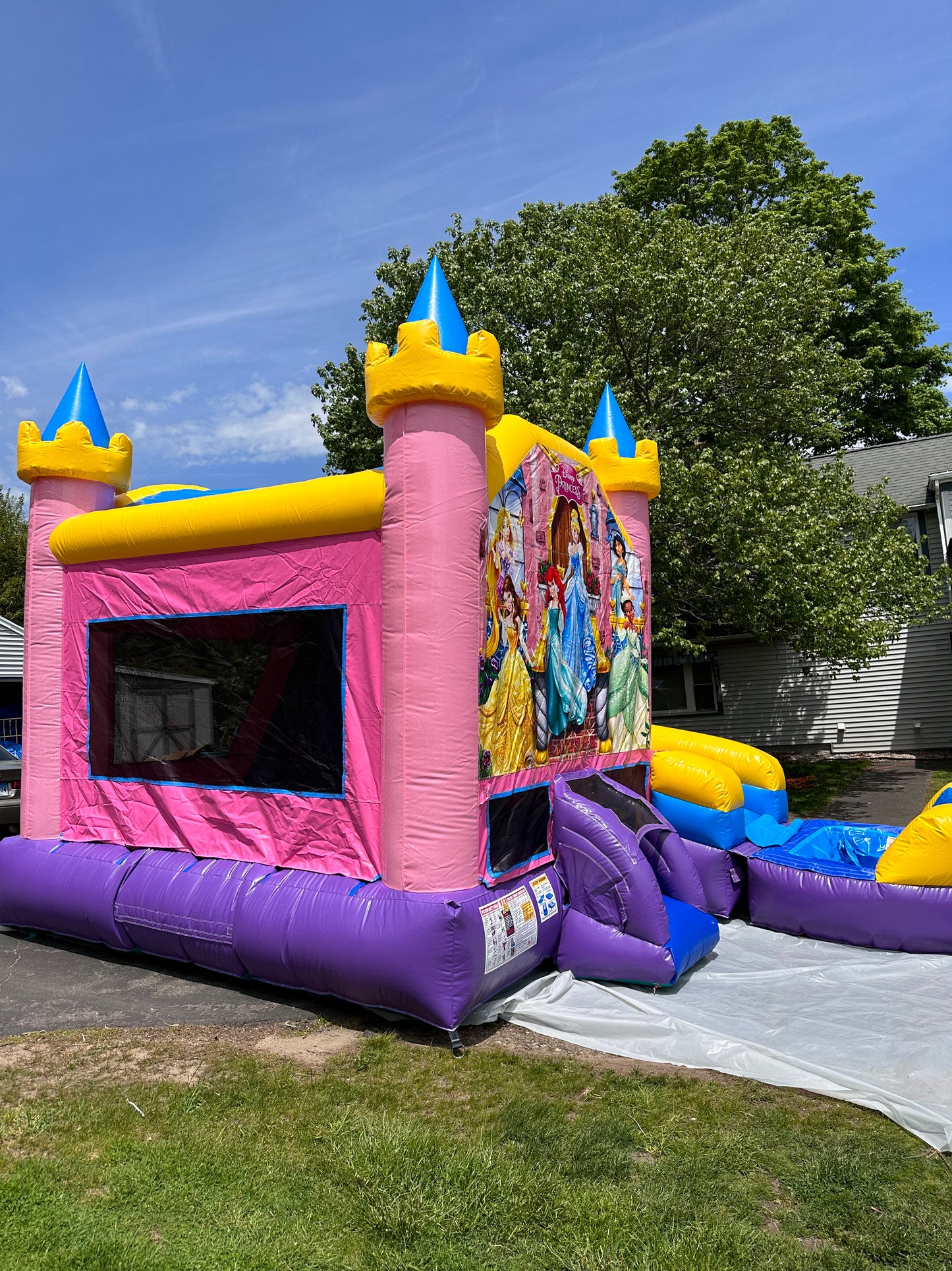 Disney Princess Combo Wet/Dry With Pool