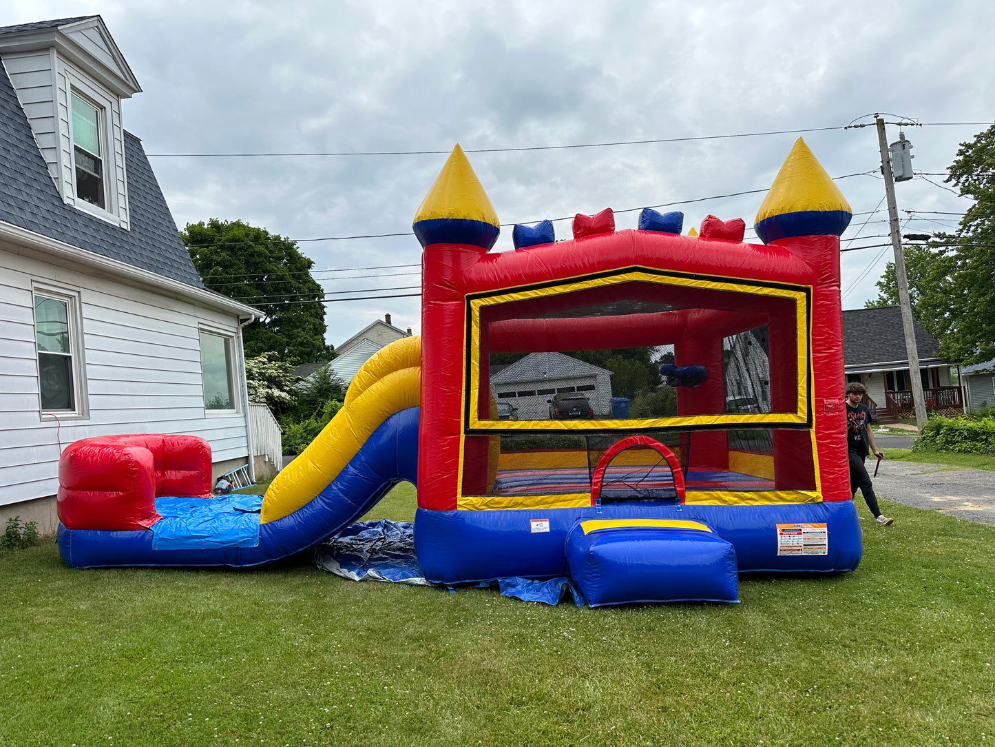 The Colorful Combo Wet/Dry Slide