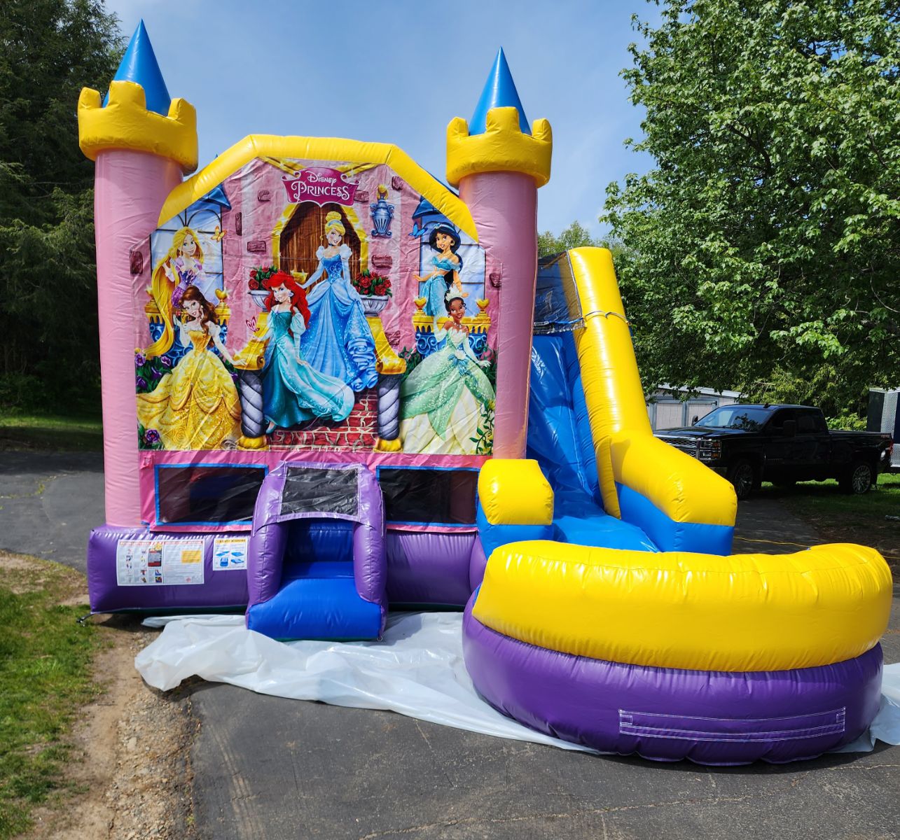Disney Princess Combo Wet/Dry With Pool