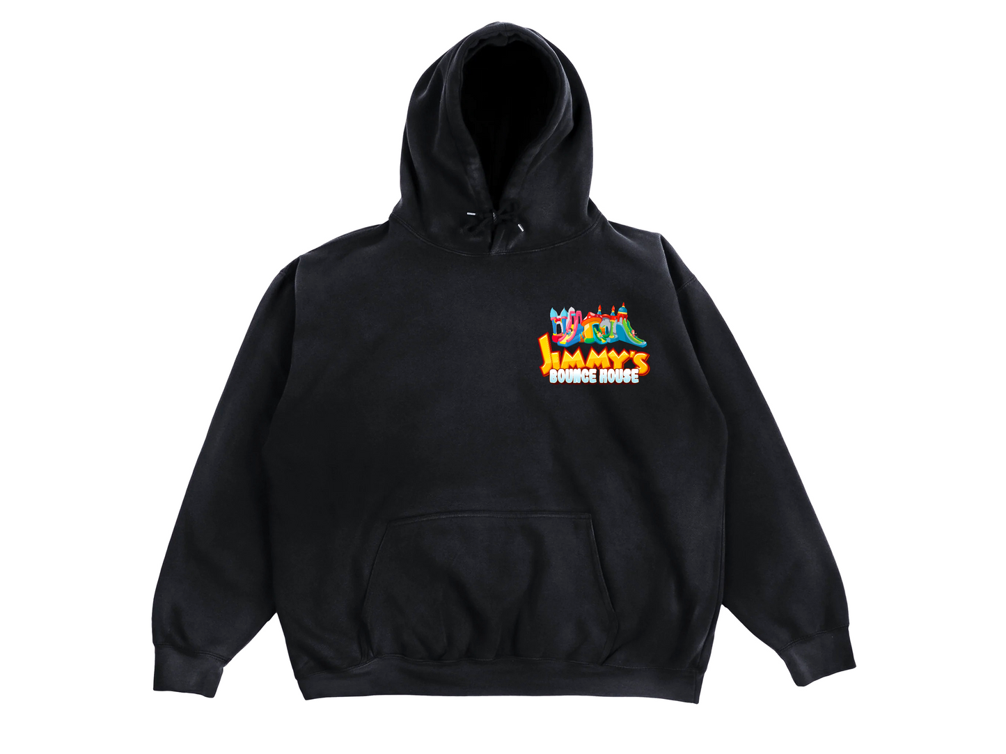 Jimmy's Bounce House Black Hoodie