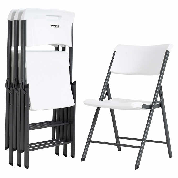 White Folding Chair