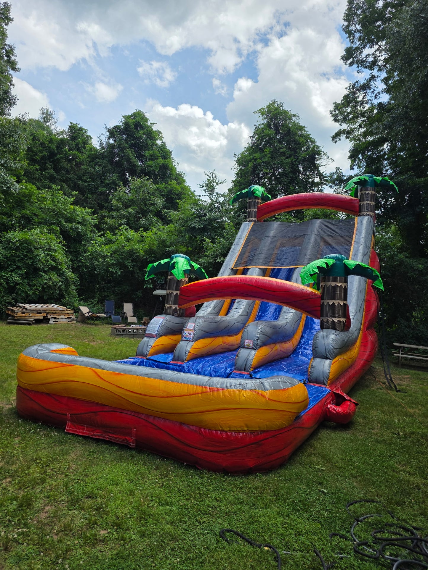 Red Marble Waterslide