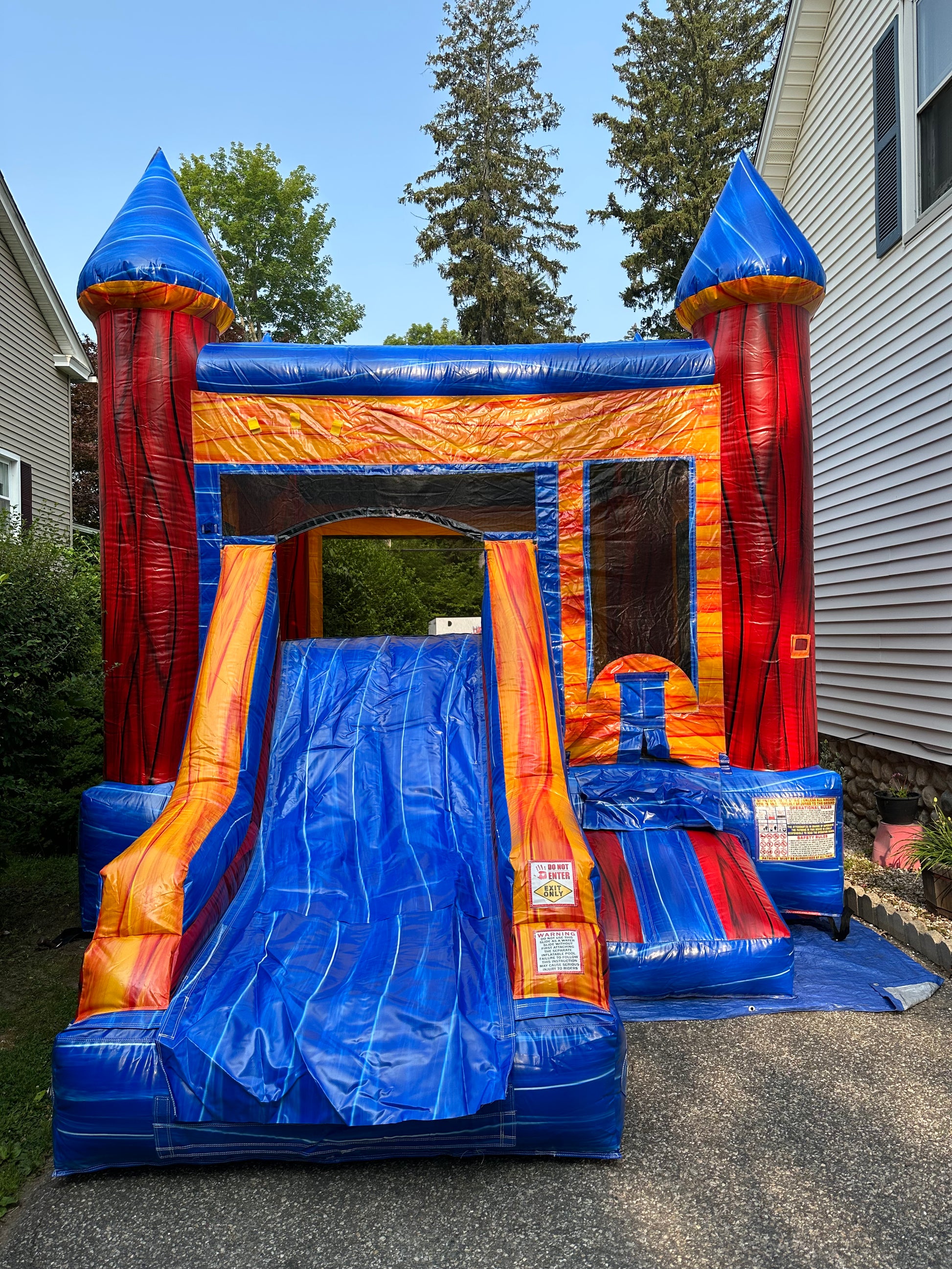 Orange Tropical Wet/Dry Combo